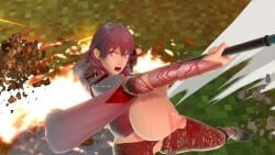 3d adapted_costume alternate_body_type alternate_breast_size big_breasts big_nipples blue_eyes braless breasts byleth_(fire_emblem) byleth_(fire_emblem)_(female) casual casual_nudity crotch crotchless exposed exposed_breasts exposed_nipples exposed_pussy fire_emblem fire_emblem:_three_houses game_mod huge_breasts huge_nipples kunaboto kunaboto_(style) leggings mod nipples pussy ripped_clothing ripped_leggings ripped_tights sfyri smash_bros smash_bros_ultimate tight_clothing tights tribute