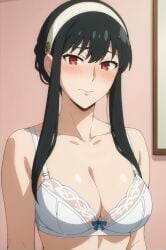 ai_assisted ai_generated breasts breasts_out female hair hair_ornament naked naked_female pornography sex spy_x_family yor_briar yor_forger