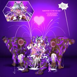 anal anal_sex assertive_female corruption dildo_in_ass dog_leash goddess_of_victory:_nikke jien jien_(nikke) lactation muscle_veins peace_sign pigtails pregnant semen sofiam tanned_skin vacuum_fellatio