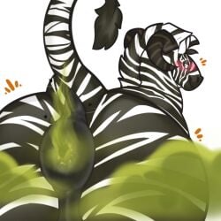 animal_genitalia anus ass equid equine equine_anus equine_genitalia fart farting_at_viewer felkin feral flies_for_smell gassy genitals horn horse hybrid male mammal presenting presenting_anus puffy_anus raised_tail solo stripes tail travesseiro tuft zebra zelko
