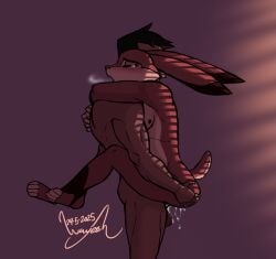 andromorph andromorph/male andromorph_anthro andromorph_on_human anthro athletic athletic_andromorph athletic_anthro athletic_human athletic_intersex athletic_male azaan_(wayesh) balls barely_visible_genitalia barely_visible_penis blush bodily_fluids breath brown_body brown_fur brown_hair duo fur genital_fluids genitals glazed_penis hair hand_on_butt hare hi_res hug human human_on_anthro intersex intersex/male intersex_anthro intersex_on_human interspecies lagomorph leporid long_ears male male_human male_on_anthro mammal moan multicolored_body multicolored_fur muzakir_(wayesh) nude_andromorph nude_anthro nude_human nude_male penetration penile penile_penetration penis pussy_juice_on_balls sex signature stand_and_carry_position standing standing_sex tan_body tan_fur two_tone_body two_tone_fur vaginal_fluids vaginal_fluids_on_penis vaginal_penetration vaginal_penetration wayesh welling_tears