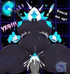 anthro anthro_penetrated areola balls blue_pussy breasts chair_position deltarune duo erection faceless_character faceless_human faceless_male felid feline female female_focus female_on_human female_penetrated from_behind_position front_view fucked_silly genitals heart human human_on_anthro human_penetrating human_penetrating_anthro impregnation interspecies leaky_emmet leakyemmet leg_grab male male/female male_on_anthro male_penetrating male_penetrating_female mammal moan nipples penetration penile penile_penetration penis penis_in_pussy pussy sex solo_focus tasque_manager_(deltarune) undertale_(series) unseen_male_face vaginal_penetration white_nipples yellow_eyes