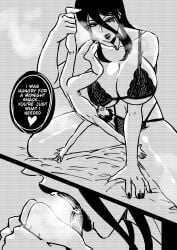 1boy comic female female_pred giantess man_eating_witch_(shoulderenjoyer) oral_vore shoulderenjoyer tagme vore