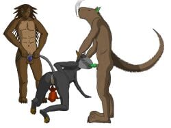 abrachoo absurd_res alien alpha_channel anthro breasts dossur_(the_nature_of_predators) drugs fellatio female feral genitals gojid_(the_nature_of_predators) group hi_res male male/female mammal marijuana marsupial mmmf_foursome nude oral paws penile penis sex simple_background size_difference smoke tail tail_fetish tail_play tail_sex the_nature_of_predators transparent_background vagina venlil_(the_nature_of_predators) yotul_(the_nature_of_predators)