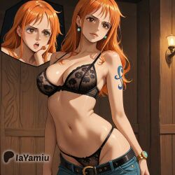nami (one piece) from one piece by iayamiu