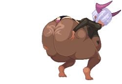 1boy 1girls animated animated curvy ejaculation huge_ass tagme