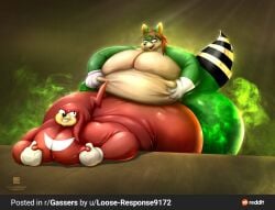 bobocomics fart fart_cloud knuckles_the_echidna tagme