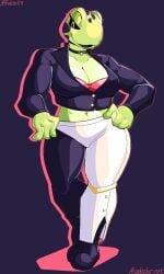 big_breasts breasts cleavage female huge_breasts sadcolor tagme thick_thighs wide_hips