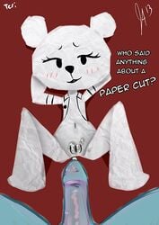 2013 accurate_art_style cartoon_network cum faceless_male feline female gumball_watterson paper somescrub teri_(tawog) the_amazing_world_of_gumball