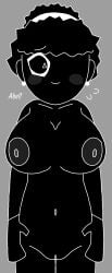 1girls 770 accurate_art_style areolae belly_button big_breasts breasts fifty incredible_game incredibox incredibox_mod looking_at_another naked no_bra no_panties no_underwear nude nude_female pussy request shaved_pussy solo standing tagme