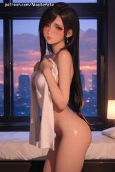 4k ai_assisted ai_generated anime armpits ass beautiful beauty bed bedroom blush breasts cute fantasy female final_fantasy_vii flat_belly girl girly high_resolution highres human long_hair love maellepetite medium_breasts naked nipples nude nude_female oil oiled oiled_body oiled_skin partially_clothed petite petite_body petite_female pose shiny_skin skinny slim slim_waist small_breasts smaller_female tifa_lockhart uncensored undressing wooden_floor young younger_female