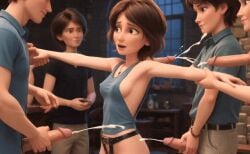 3d 3d_(artwork) 3d_animation ai ai_generated cgi cgi_girl cumshot cumshot_in_mouth cumshot_on_face ejaculation ejaculation_between_breasts ejaculation_while_penetrated group group_rape group_sex orgy orgy_landscape orgy_sex