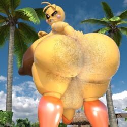 absurd_res adri164 angry animatronic areola ass avian balls big_balls big_breasts big_butt big_nipples bird bodily_fluids breasts brown_areola chicken female five_nights_at_freddy's five_nights_at_freddy's_2 galliform gallus_(genus) genitals hairy hi_res huge_butt intersex itching machine musk musk_clouds nipples penis phasianid pubes robot scottgames scratching scratching_butt scratching_self sharp_teeth solo stubble sweat sweaty_butt teeth thick_thighs toy_chica_(fnaf) wide_hips yellow_body