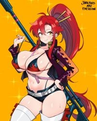 1girls female jarckius solo solo_female tagme tengen_toppa_gurren_lagann yoko_littner
