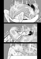 1boy comic female female_pred giantess man_eating_witch_(shoulderenjoyer) oral_vore shoulderenjoyer tagme vore