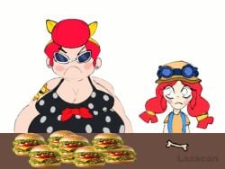 brawl_stars breasts curimomo fat jessie_(brawl_stars) meme pam_(brawl_stars) tagme trebor video xd