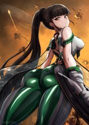 bubble_butt canadiananiguy cute_girl eve_(stellar_blade) voluptuous_female