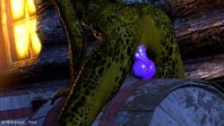 1girls 3d 3d_animation anus argonian ass breasts dildo dildo_in_pussy masturbation night scalie sfm tagme the_elder_scrolls vagina video whitestfox