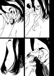 1boy 1girls absurd_res comic female_pred giantess man_eating_witch_(shoulderenjoyer) oral_vore shoulderenjoyer tagme vore