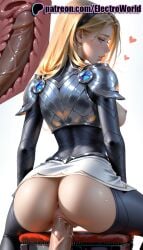 luxanna crownguard from league of legends by electroworld
