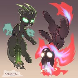changeling from friendship is magic by cold-blooded-twilight