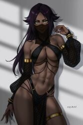 shihouin yoruichi from bleach by prixmal