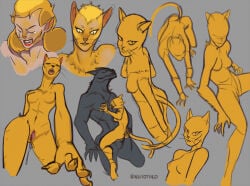 anthro_on_anthro anthro_on_human batman:_the_animated_series batman_(series) catwoman catwoman_(dcau) dc_animated_universe dc_comics dripping_pussy interspecies pussy selina_kyle transformation tygrus_(character) wet_pussy