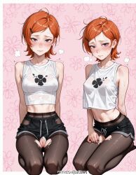 1girls ai_generated anal anime_girl backless_panties ben_10 blush cute cute_girl female female_only gwen_tennyson hentai multiple_views nipples pantyhose petite petite_body petite_breasts petite_female pussy shy small_breasts solo_female spread_ass spread_pussy teen teen_girl teenage_girl torn_clothes uncensored underwear uniwaifu wet_pussy