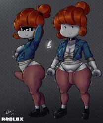 acorn hair from roblox by penicilino123