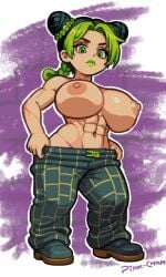 jolyne kujo from jojo's bizarre adventure by pink-chan