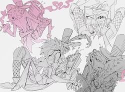 valentino (hazbin hotel) from hazbin hotel
