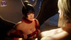 3d animated christmas dead_or_alive lazyprocrastinator long_video longer_than_one_minute nyotengu pussbernpuss shorter_than_two_minutes sound tagme video