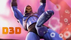 1boy 3d 3d_(artwork) 4k 4k_resolution above above_view above_viewer abs armor_strap armpits background balls ballsack big_balls big_cock big_dick big_penis bumpy_balls chest_strap circumcised circumcised_penis cock cut dick dissenter3d gemstone gemstone_pendant hood hood_up looking_at_viewer male male_only masters_of_the_universe muscular muscular_male muscular_male_focus muscular_male_only muscular_thighs nude penis penis_in_face posing_for_the_viewer precum precum_drip precum_on_face precum_string red_gem shoulder_armor shoulder_pads skeletor skull skull_head solo solo_focus standing underneath_view underwear veiny_penis