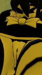 1girls 3d 3d_model alice_angel angel_(cally3d) bendy_and_the_dark_revival bendy_and_the_ink_machine black_fingerless_gloves black_hair black_lips black_lipstick bowtie cally3d cryptiacurves female female_focus female_only gloves joey_drew_studios laying_back laying_on_back legs_open legs_spread lying_back lying_on_back mole_under_eye no_panties no_panties_under_dress open_legs pussy pussy_lips pussy_peek smug_expression smug_face smug_smile solo solo_female solo_focus south_shaed_(dreams_come_true_studio) under_dress vr vr_media vrc vrchat vrchat_avatar vrchat_media vrchat_model