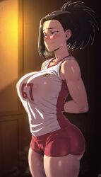 momo yaoyorozu from my hero academia by randomran