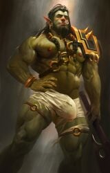 thrall (warcraft) from blizzard entertainment by qai san