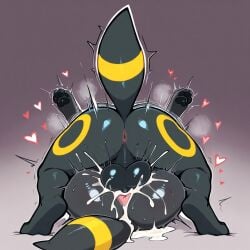 ai_generated eeveelution furry mating_press nintendo pokemon pokemon_(species) tagme umbreon