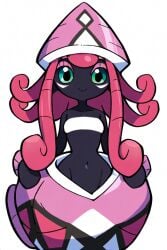 ai_generated anthrofied novelai pokemon pokemon_(species) tapu_lele