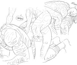 2boys ass blush deadpool deadpool_&_wolverine_(2024) gay hairy hairy_arms hairy_legs logan_(x-men) male/male marvel mask monochrome muscles muscular_male ppoooooolvrmm scars_all_over sex sex_from_behind socks wade_wilson wolverine_(x-men) x-men yaoi