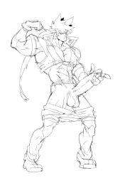 bara muscular_male rennik sketch sol_badguy solo_male