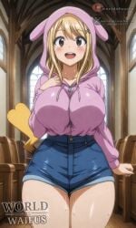 fairy_tail lucy_heartfilia pijama pikachu pokemon