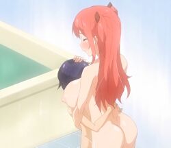 ayaka_(seikatsu_shuukan) big_breasts big_breasts himamori_ayaka red_hair seikatsu_shuukan