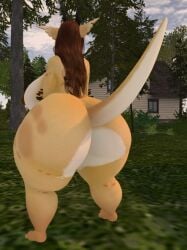 big_ass big_breasts breasts bubble_butt female ferialexonar furry huge_ass huge_breasts nipples tagme thick_thighs wide_hips