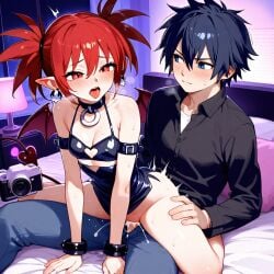 ai_generated couple crossover disgaea etna fairy_tail gray_fullbuster