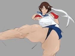 sakura kasugano fan art