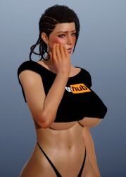 1girls 3d 3d_(artwork) ass azucena_milagros_ortiz_castillo bandai_namco beach big_ass big_breasts breasts brown_hair clothing dark-skinned_female dark_skin earrings erect_nipples female female_only flower_in_hair green_eyes hair_ornament huge_breasts human latina medium_hair namco peruvian peruvian_female pose seductive solo standing swimwear tekken tekken_8 thick_thighs video_game_character voluptuous voluptuous_female wide_hips