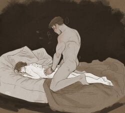 1cuntboy 1cuntboy1male 2boys 2d_(artwork) arcane arcane_jayce arcane_viktor arms ass bed bedding bedroom bedroom_setting bedroom_sex big_penis black_and_grey black_and_white black_hair blush brown_hair clothed_male clothed_male_partially_nude_male clothed_sex cock cuddling cum cum_drip cum_on_back daddy_and_twink dark-skinned_male dark-skinned_male/light-skinned_male dark_skin dominant_male dripping_cum dripping_penis dripping_precum dripping_wet exposed_penis exposed_pussy face femboy femboy_focus femboy_on_male femboy_penetrated fucking fucking_good_and_hard fucking_pussy gay gay_male gay_sex grabbing_another's_breast grey_background greyscale hairy_pussy hands holding_pillow hugging intersex jayce jayce_talis latino latino_male laying_down laying_on_bed league_of_legends light-skinned_male light_skin loving_couple loving_gaze loving_it male male/male male_focus male_only moaning moaning_in_pleasure mole mole_under_eye muscular muscular_male naked_male naked_male_with_clothed_male nonconsensual pale_skin penis pillow prone prone_bone prone_position romantic_couple sex size_difference skinny_male sleep_sex sleeping somnophilia spread_legs spreading submissive_male thigh_sex thighs twink viktor_(league_of_legends) white_background yaoi