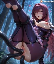 1girls ai_generated aliusnext anal anal_sex big_ass big_breasts bodysuit breasts cum cum_in_ass cum_in_pussy cum_inside double_penetration fate/grand_order fate_(series) feet_out_of_frame female foot_fetish foot_focus footwear heart hi_res high_quality high_resolution highres huge_ass huge_breasts legs legs_up light-skinned_female light_skin lingerie long_hair loving_it massive_ass massive_breasts mature mature_female nipples patreon purple_hair raped raped_by_monster raped_girl red_eyes scathach_(fate) suspenders sweat sweatdrop sweating sweaty sweaty_body sweaty_breasts tentacle tentacle_rape tentacle_sex thick thick_ass thick_hips thick_legs thick_lips thick_thighs vagina vaginal_penetration vaginal_sex voluptuous voluptuous_body voluptuous_female