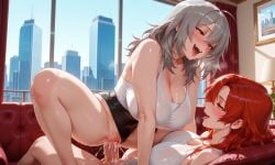 himeko (honkai: star rail) from honkai: star rail by hunwolf
