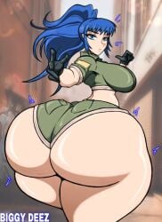 leona heidern from king of fighters by biggy deez
